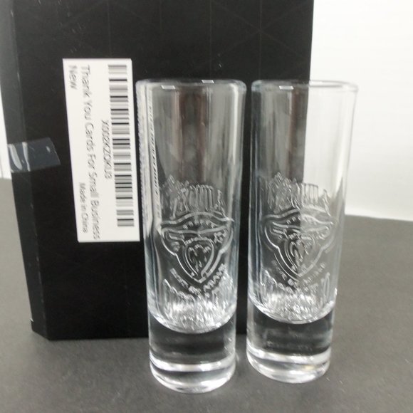 Unknown Dining Corralejo Tequila Tall Shot Glasses Set Of Two